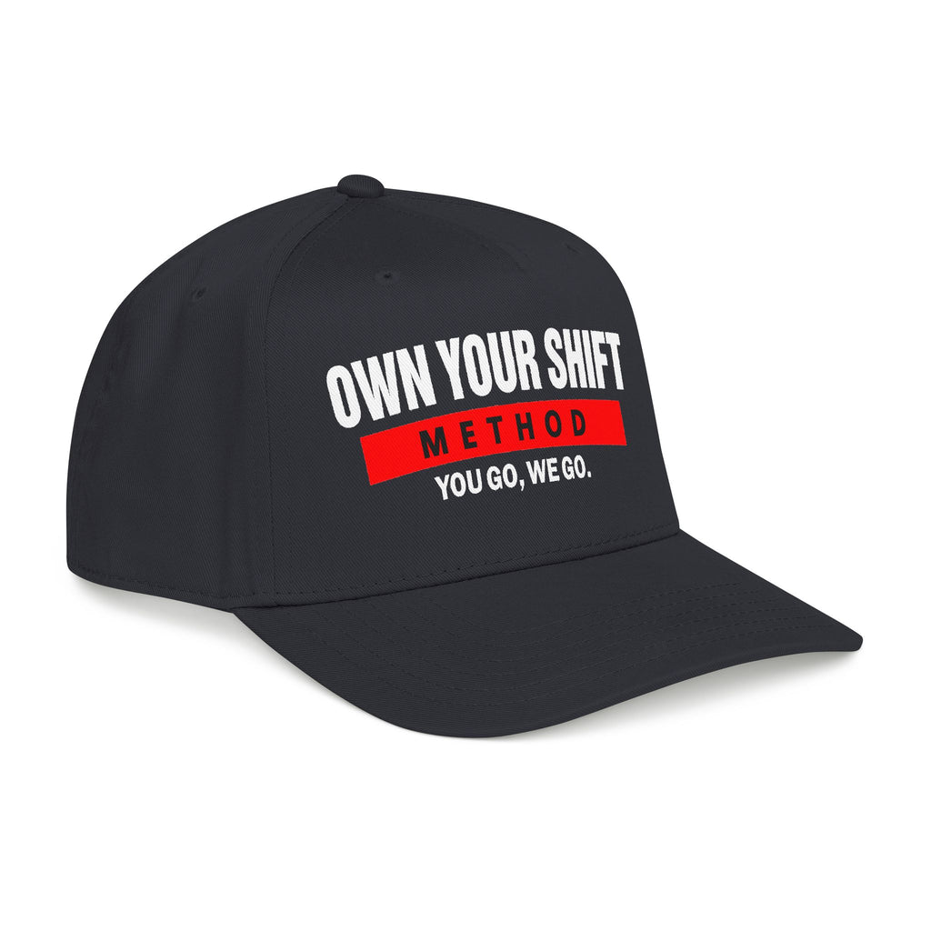 METHOD Baseball Cap — Minimal Red Logo Mid-Profile Hat