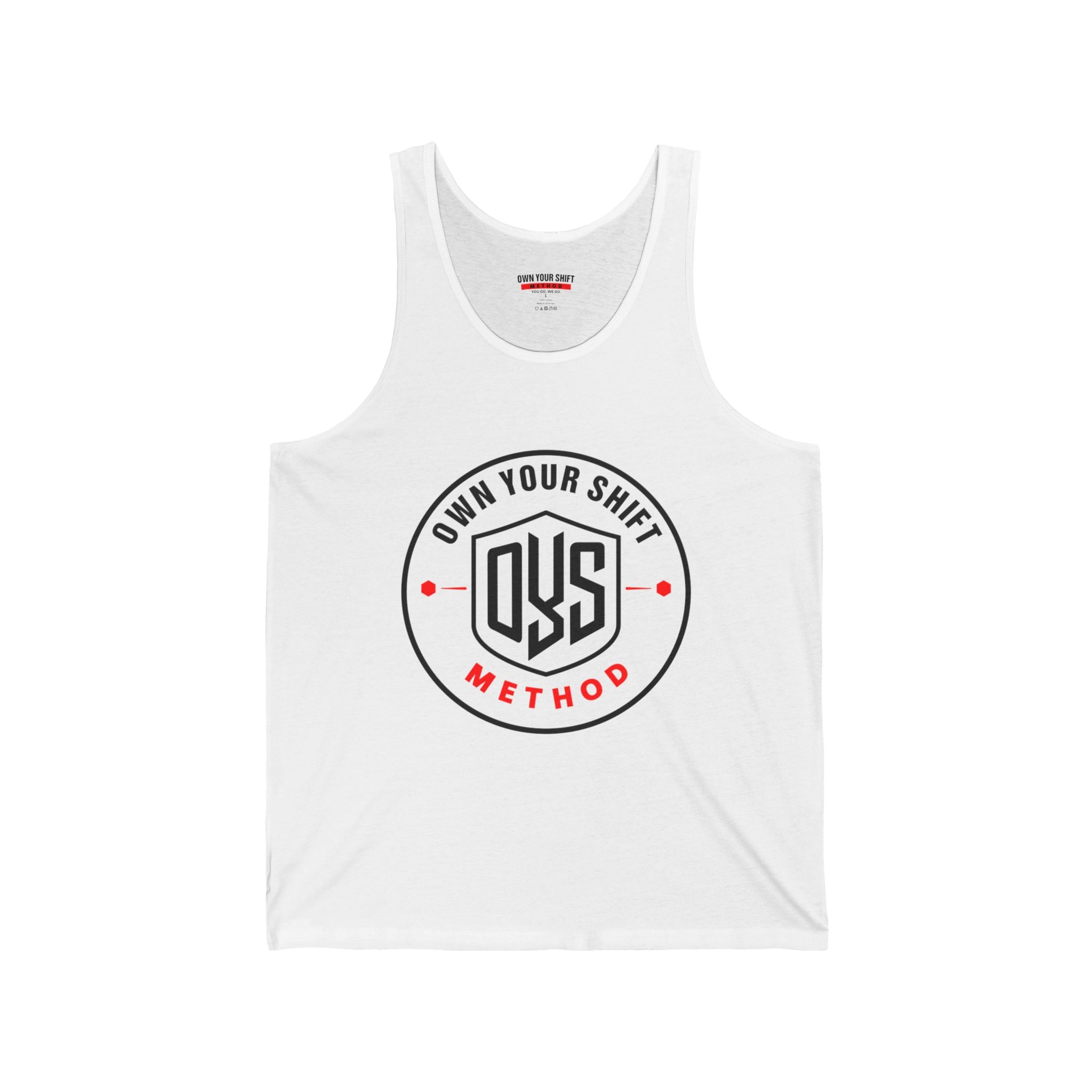 Method Logo Tank Top — Minimalist Fitness & Training Jersey Tank