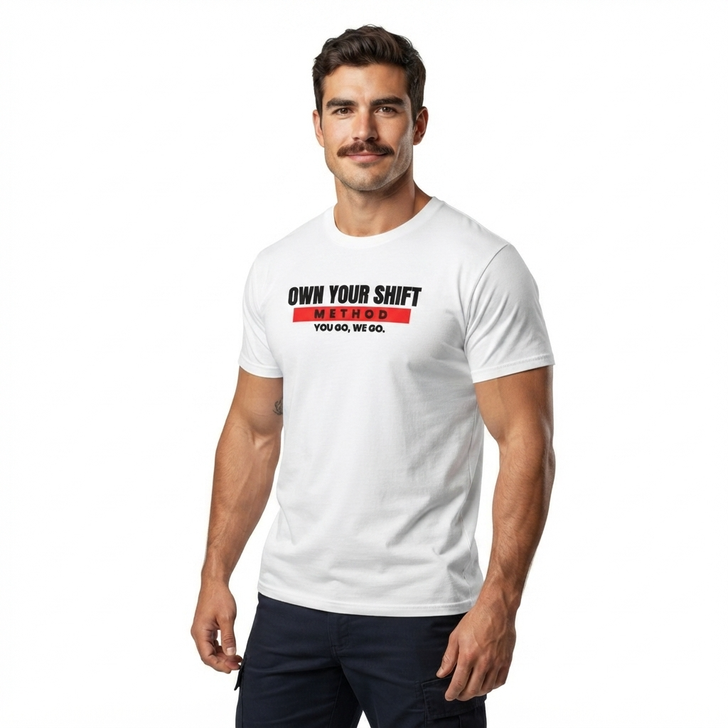 Performance T-Shirt — "Own Your Story" Motivational Graphic Tee