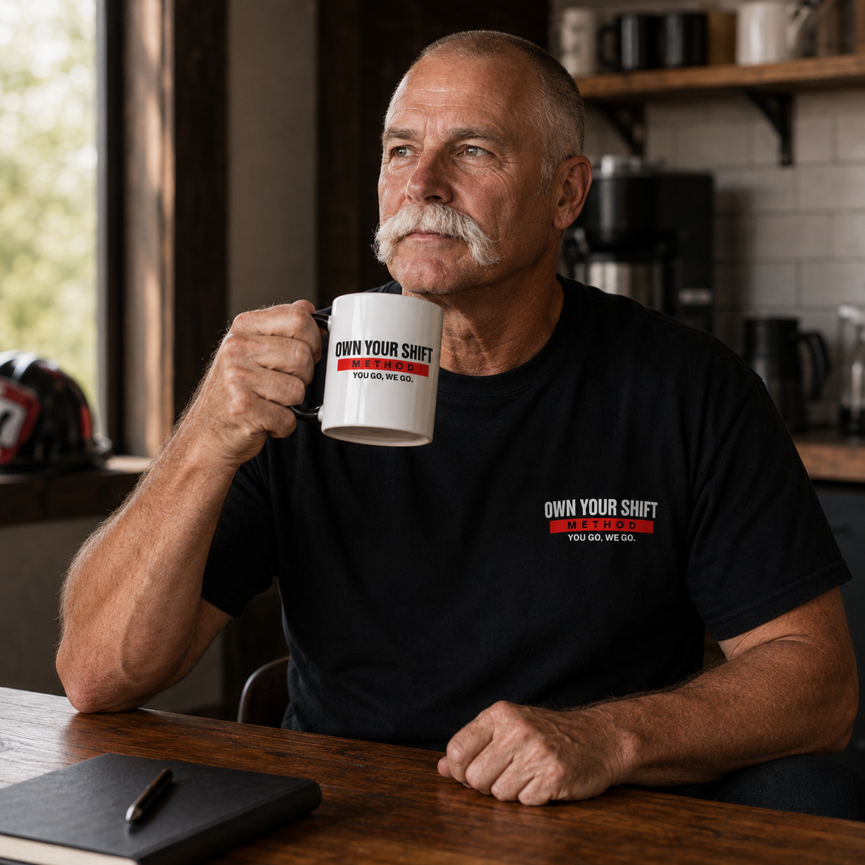 Own Your Shift Method Coffee Mug — Motivational Accent Mug (11/15oz)